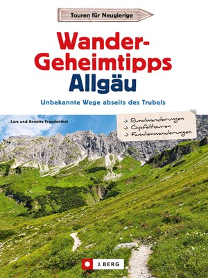 cover image of Wander-Geheimtipps Allgäu